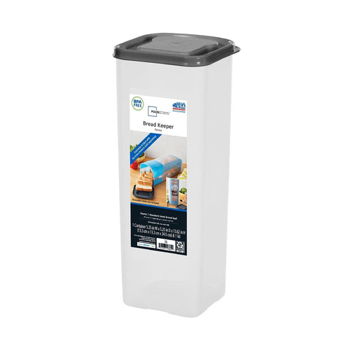 Plastic bread bin and - bin,