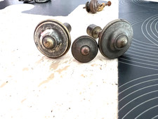 3 boutons poignées ancien en