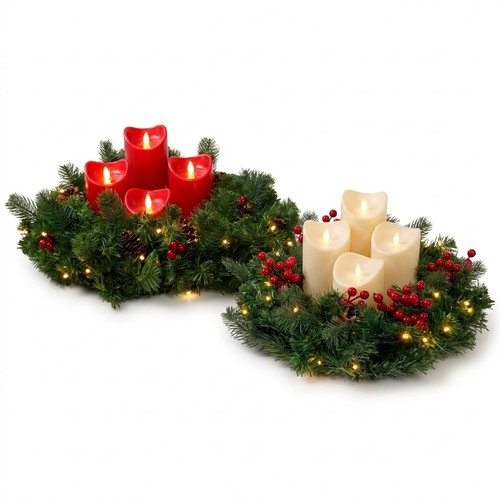Couronne avent noël - de, l'avent