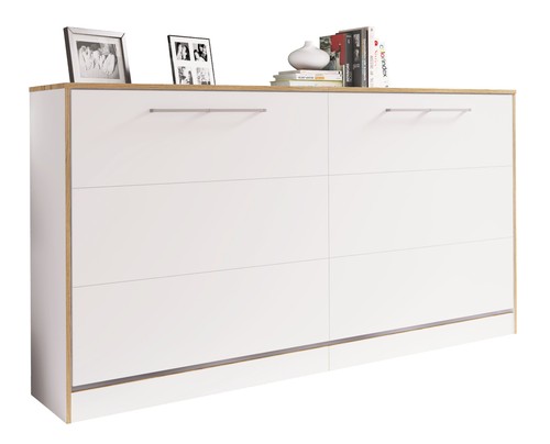 Lit armoire avec - , en