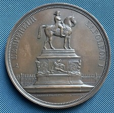 Médaille Statue équestre