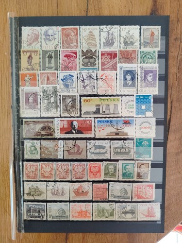 Timbres pologne lot - ,