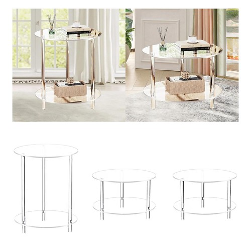Table appoint acrylique - d'appoint,