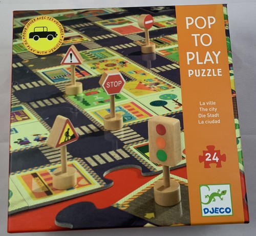 Puzzle djeco pièces - pièces, pop