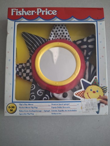 Rare hochet miroir flip flap - -, hochet-miroir