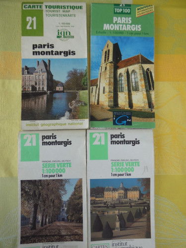 Carte ign verte 21 - verte,