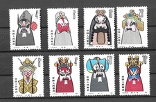 CHINE 1980 SÉRIE DES MASQUES