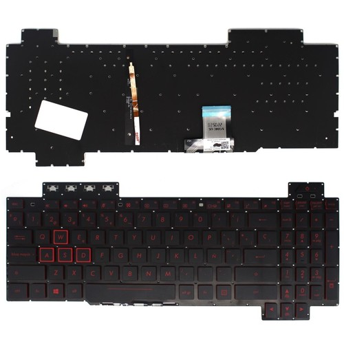 Clavier rétro éclairé pour - clavier,