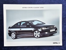 Opel Astra G Coupe, Classic Line, brochure 12.2000