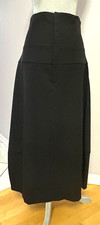 NWT Sarah Pacini Jupiter high waisted skirt in black size 2