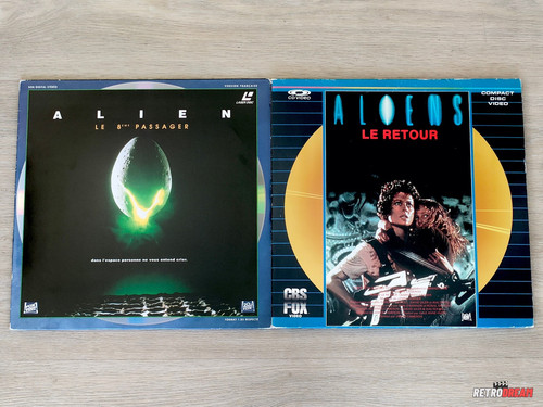 Laserdiscs alien 2 - 1, &