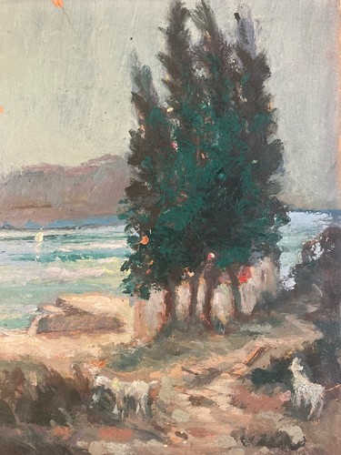 Belle peinture huile sur - peinture,