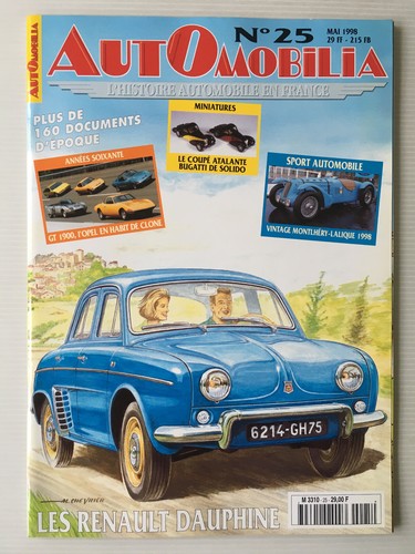 Revue automobilia n 25 - revue, n°25