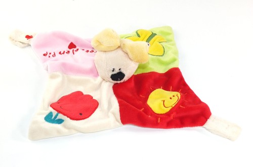 Doudou plat lapin papillon - doudou,