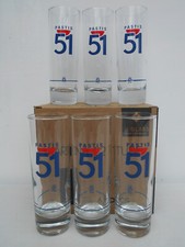 Service de 6 verres tubes