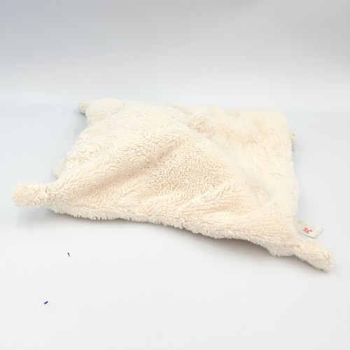 Doudou plat lapin blanc