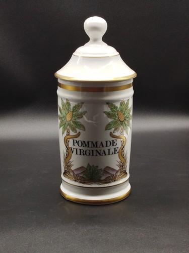 Pot pharmacie porcelaine - À,