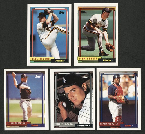 1992 topps baseball - baseball, cards