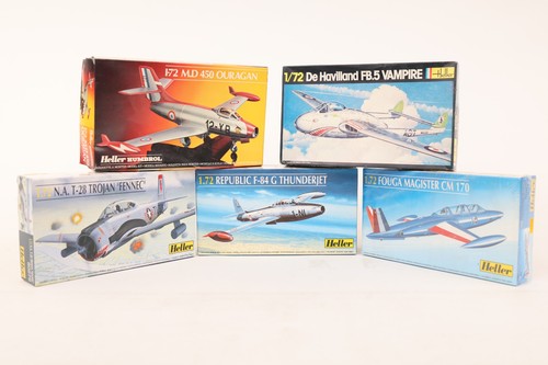 Heller lot 5 maquettes - heller,,