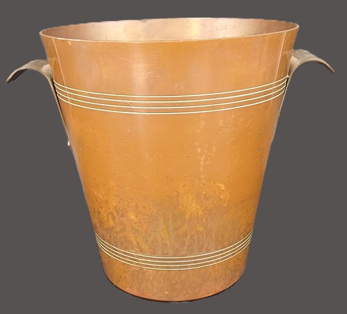 Seau champagne cuivre - seau,