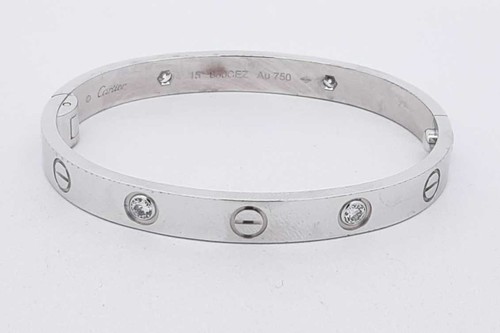 Cartier love 18k white - love,