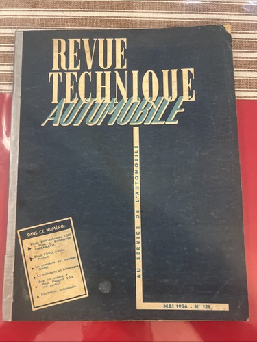 Revue technique simca aronde - technique,
