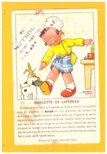 CHILD in the KITCHEN / RECIPE / ASTRA Advertising... illustrated by Beatrice Mallet
