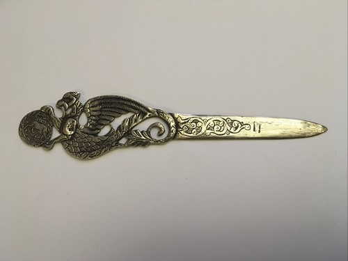 Ancien coupe papier - coupe-papier, bronze