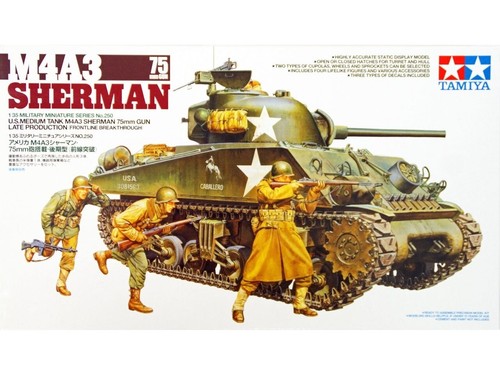 Tamiya medium tank m4a3 - u.s.,