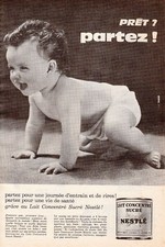 Publicité ancienne lait