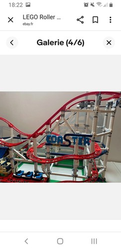 Lego roller coaster 10261 - roller,