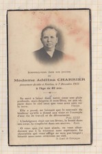 21B2013 PIOUS IMAGE mortuary ADELINA CHARRIER NOIRLIEU 1935