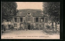 Old postcard St-Laurent-des-Bois, Le Manoir des Oubliettes 