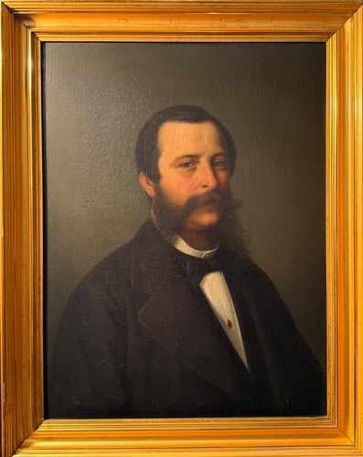 Peinture antique huile sur - peinture,