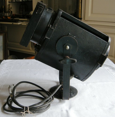 Ancien projecteur theatre - ancien, de