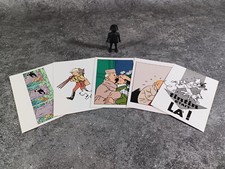 5 Postcard - TINTIN - Series 6.