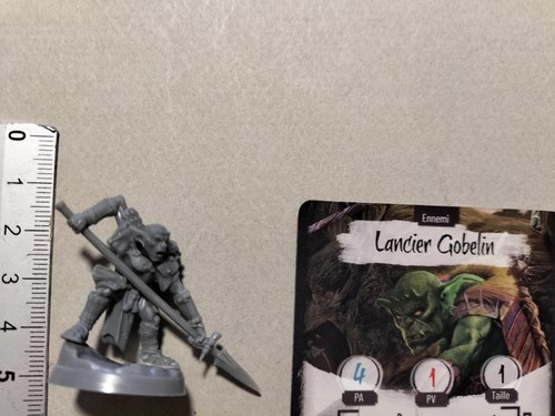 Lancier gobelin figurine - lancier,