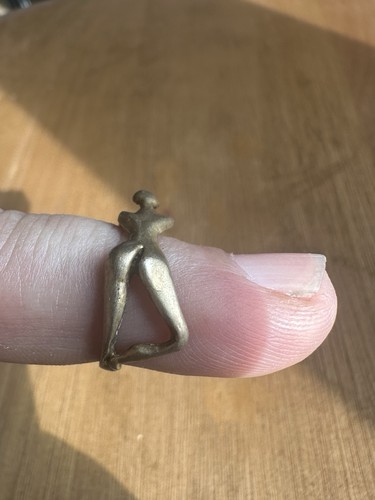 Bague érotique ancienne - , en