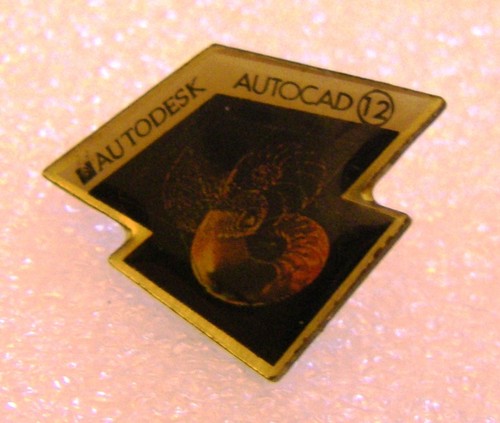 Pin autodesk autocad cad - pin's,