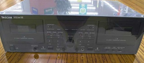 Tascam 202mkvii double - tascam,