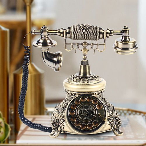 Vintage handset rotary dial - rotary,