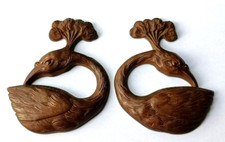 Ornement Bronze Laiton Ancien Art Déco Nouveau Décor Bijoux Antique Victorian