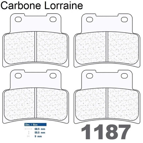 Plaquettes carbone lorraine - lorraine, de
