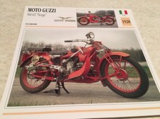 Fiche moto collection Atlas motorcycle Moto Guzzi 500 GT Norge 1928