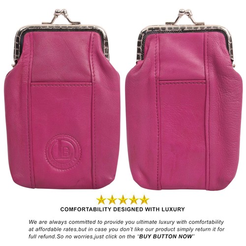 Rose cuir cigarette - rose, etui