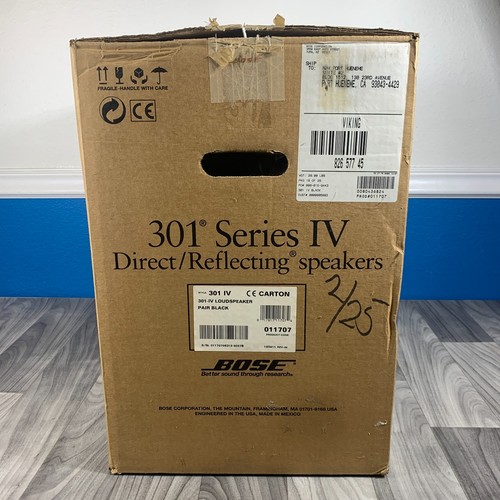 Bose 301 series - 301, iv