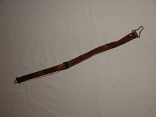 Jugulaire cuir de casque