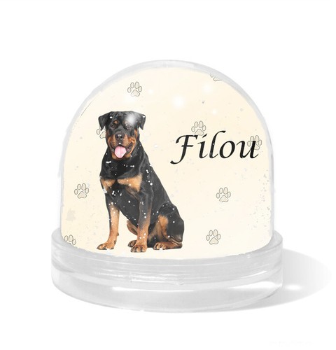 Boule neige personnalisée - boule,