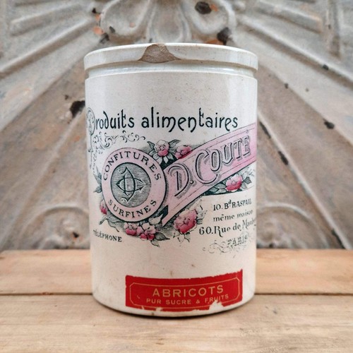 Pot confitures ancien d - pot,