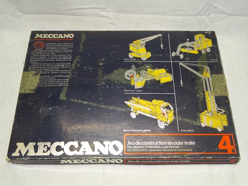 Ancienne boite meccano en - meccano,